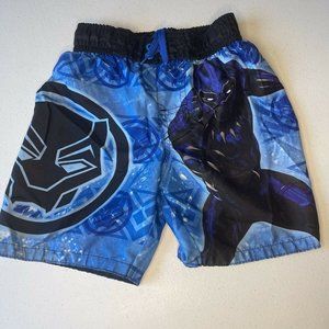 Marvel Black Panther Boys/Toddler Swim Shorts Size XS